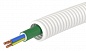 8S82550FRHF | Электротруба ПЛЛ гибкая гофр. не содержит галогенов д.25мм, цвет белый,с кабелем ППГнг(А)-FRHF 3x2,5